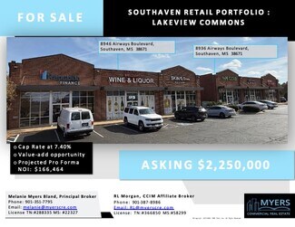 More details for Retail Portfolio | Lakeview Commons – Retail for Sale, Southaven, MS